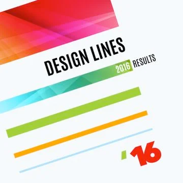 Abstract vector design elements for graphic layout. Modern business background Stock Illustration