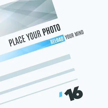 Abstract vector design elements for graphic layout. Modern business background Illustrazione stock