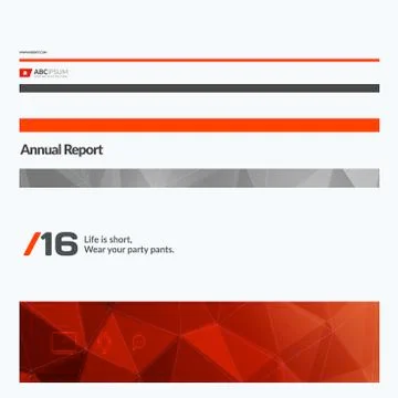 Abstract vector design elements for graphic layout. Modern business background Stock Illustration