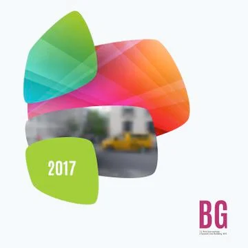 Abstract vector design elements for graphic layout. Modern business background 스톡 일러스트