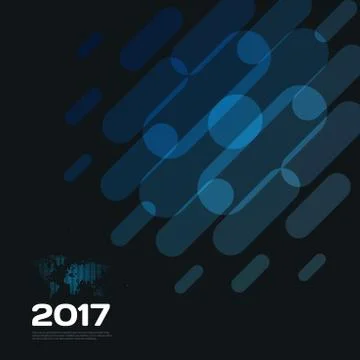 Abstract vector design elements for graphic layout. Illustrazione stock