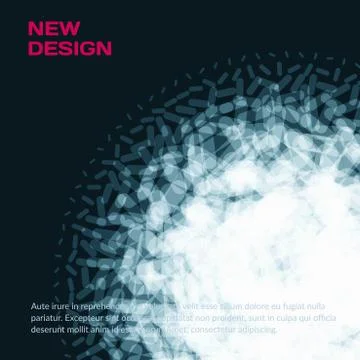 Abstract vector design elements for graphic layout. Stock Illustration