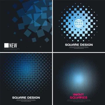 Abstract vector design elements for graphic layout. イラスト素材