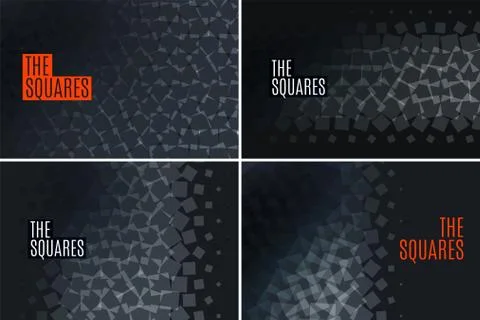 Abstract vector design elements for graphic layout. Illustrazione stock