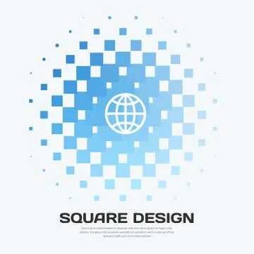 Abstract vector design elements for graphic layout. Illustrazione stock