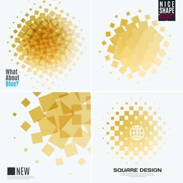 Abstract vector design elements for graphic layout. イラスト素材