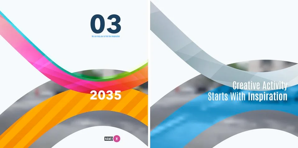 Abstract vector design elements for graphic layout. Stock Illustration