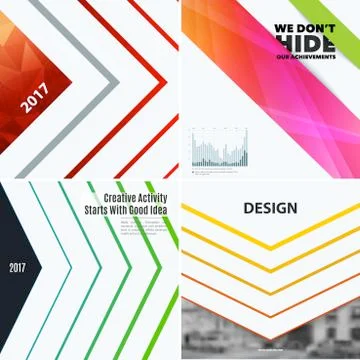 Abstract vector design elements for graphic layout Stockillustratie