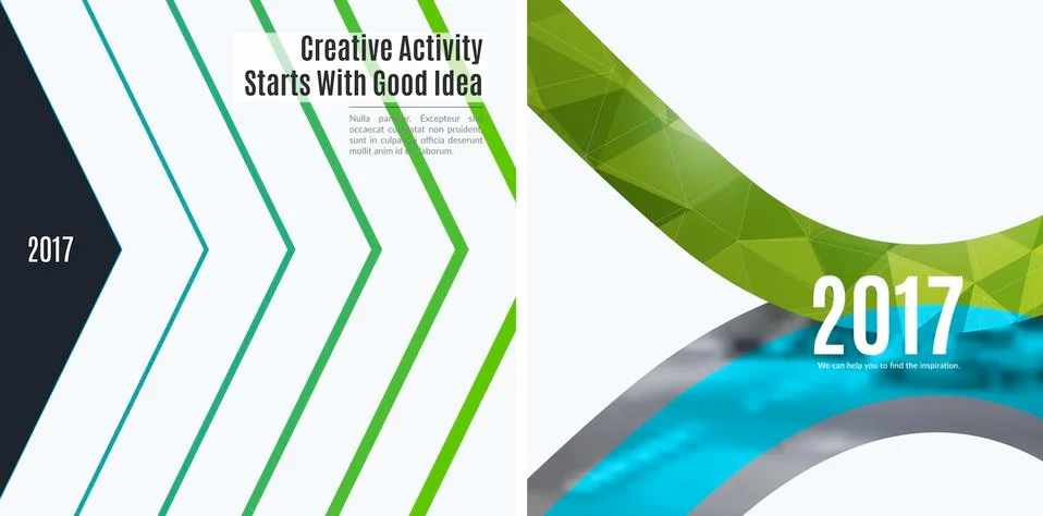 Abstract vector design elements for graphic layout Stock Illustration