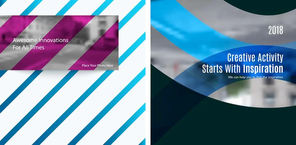 Abstract vector design elements for graphic layout Stockillustratie