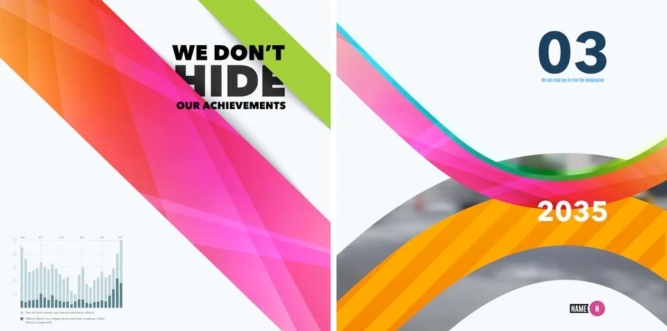 Abstract vector design elements for graphic layout Illustrazione stock