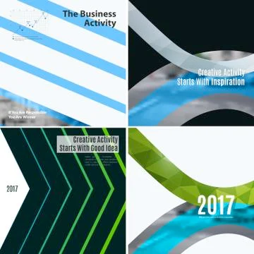 Abstract vector design elements for graphic layout Stockillustratie