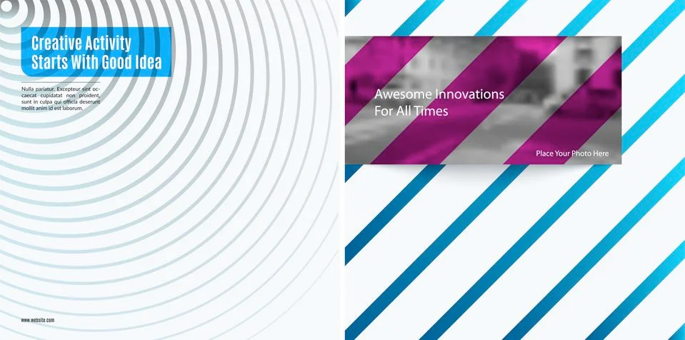 Abstract vector design elements for graphic layout. Stock Illustration