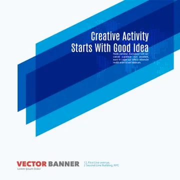 Abstract vector design elements for graphic layout Stock Illustration