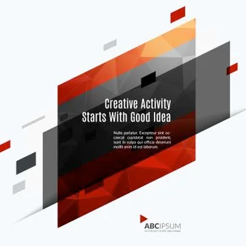 Abstract vector design elements for graphic layout イラスト素材
