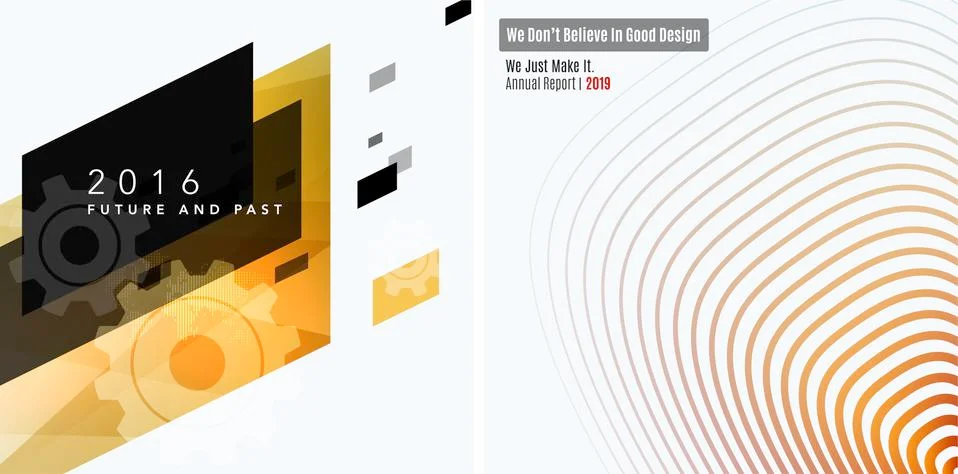 Abstract vector design elements for graphic layout Stock Illustration