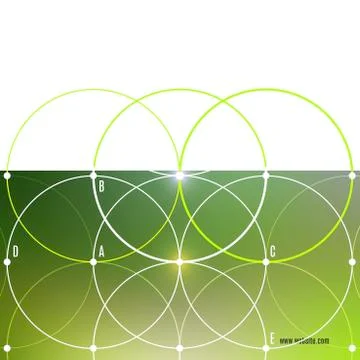 Abstract vector design elements for graphic layout. Stock Illustration