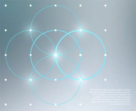 Abstract vector design elements for graphic layout. Illustrazione stock