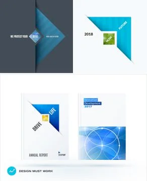 Abstract vector design elements for graphic layout 스톡 일러스트