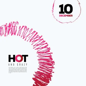 Abstract vector design elements for graphic poster Stock Illustration