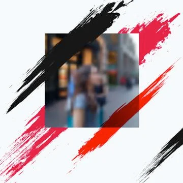 Abstract vector design elements for graphic poster Stock Illustration