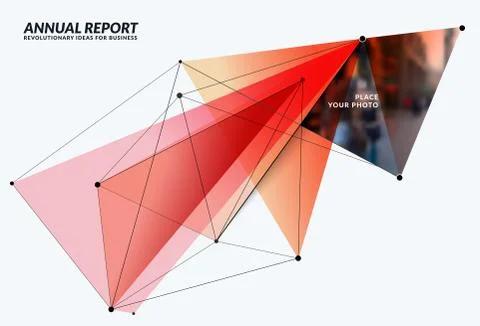 Abstract vector design elements for graphic template. Illustrazione stock