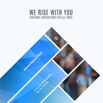 Abstract vector design elements for graphic template Stock Illustration