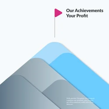 Abstract vector design elements for graphic template Stockillustratie