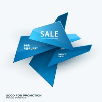 Abstract vector design elements for graphic template. Creative modern business Stock Illustration