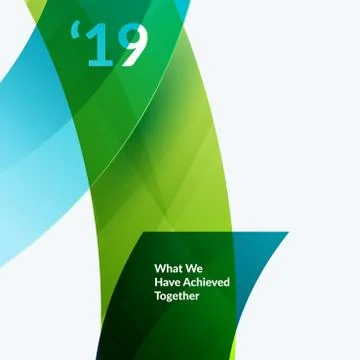 Abstract vector design elements for graphic template. Creative modern business Illustrazione stock