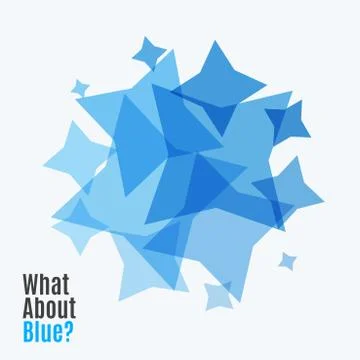 Abstract vector design elements with stars for fun Stock Illustration