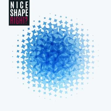 Abstract vector design elements with stars for fun Illustrazione stock