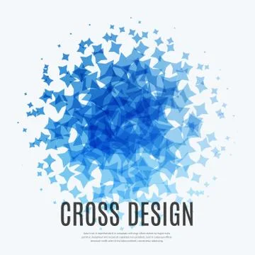 Abstract vector design elements with stars for fun 스톡 일러스트