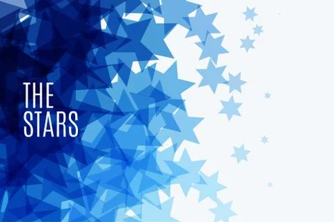 Abstract vector design elements with stars for fun Illustrazione stock