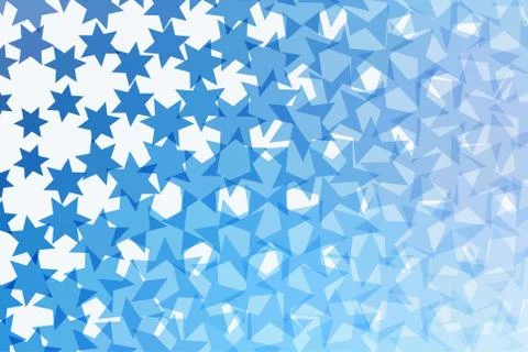 Abstract vector design elements with stars for fun Illustrazione stock