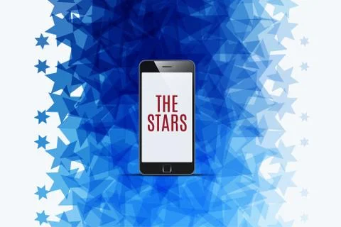 Abstract vector design elements with stars for fun Stock Illustration