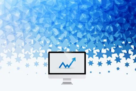 Abstract vector design elements with stars for fun Illustrazione stock