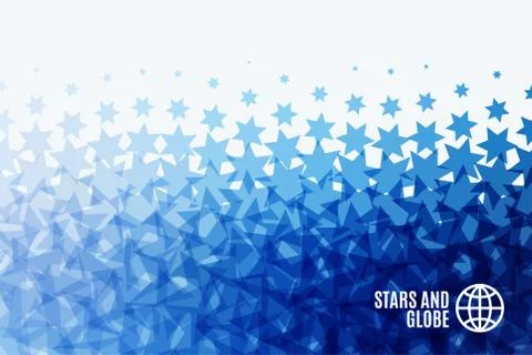 Abstract vector design elements with stars for fun 스톡 일러스트