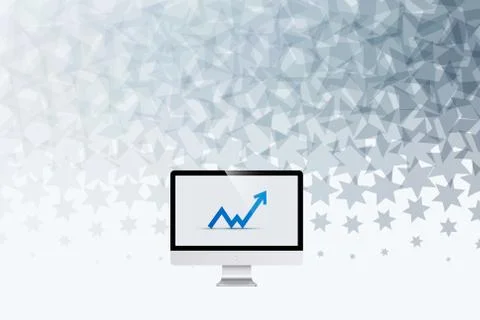 Abstract vector design elements with stars for fun Stock Illustration