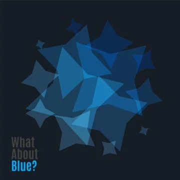 Abstract vector design elements with stars and black background Illustrazione stock
