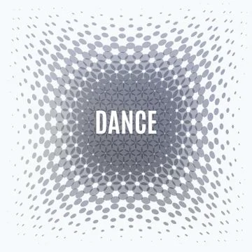 Abstract vector design grey round elements for graphic template Stock Illustration