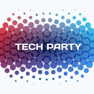 Abstract vector design round elements for graphic template Illustrazione stock