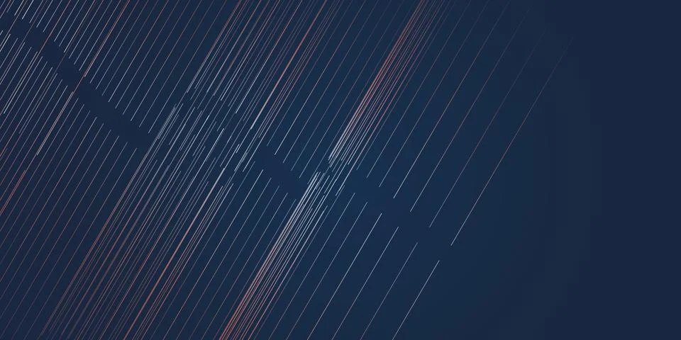 Abstract vector with diagonal wavy lines on a dark background. Lines shift .. Stock Illustration