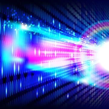 Abstract vector digital background. Illustrazione stock