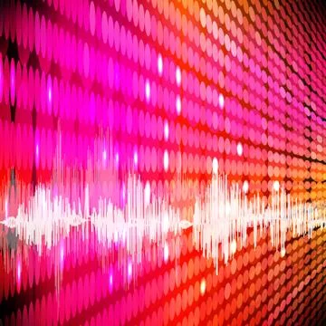 Abstract vector digital background. Stock Illustration