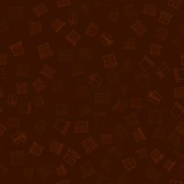 Abstract vector doodle christmas presents seamless pattern Illustrazione stock