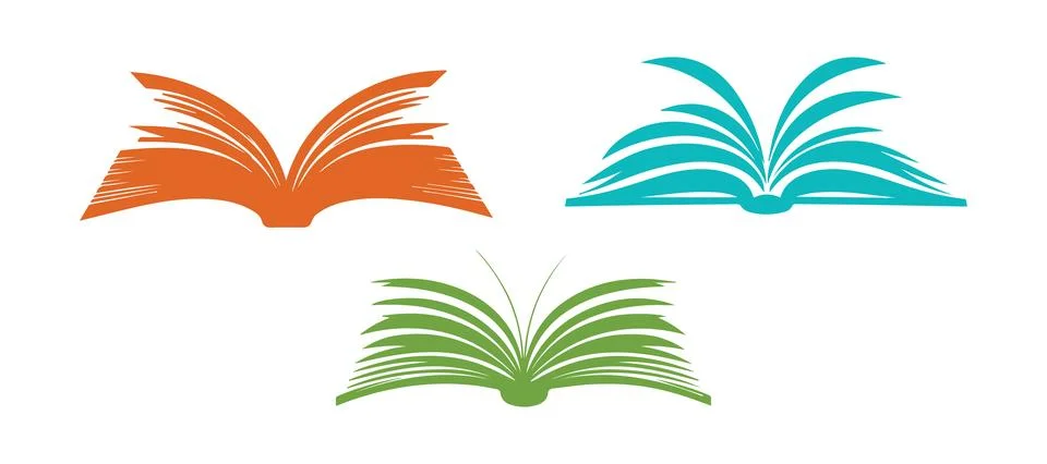 Abstract Vector Education Logo or Icon Design Template Stock Illustration