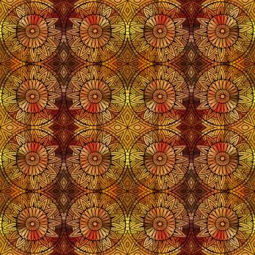 Abstract vector ethnic seamless pattern イラスト素材