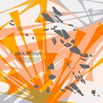 Abstract vector explosion. Dirty background for design Stock Illustration