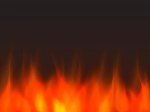 Abstract vector fire background Stock Illustration